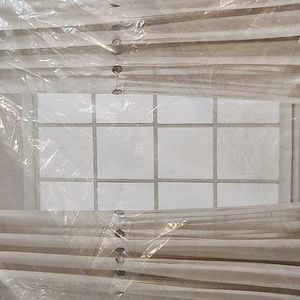 Lush Decor single panel button curtain